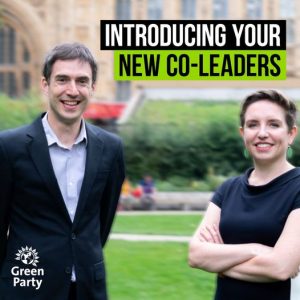 Carla Denyer and Adrian Ramsay Announced As New National Party Co-Leaders