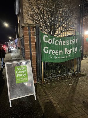 Green Party Winter Social Combines Food & Politics